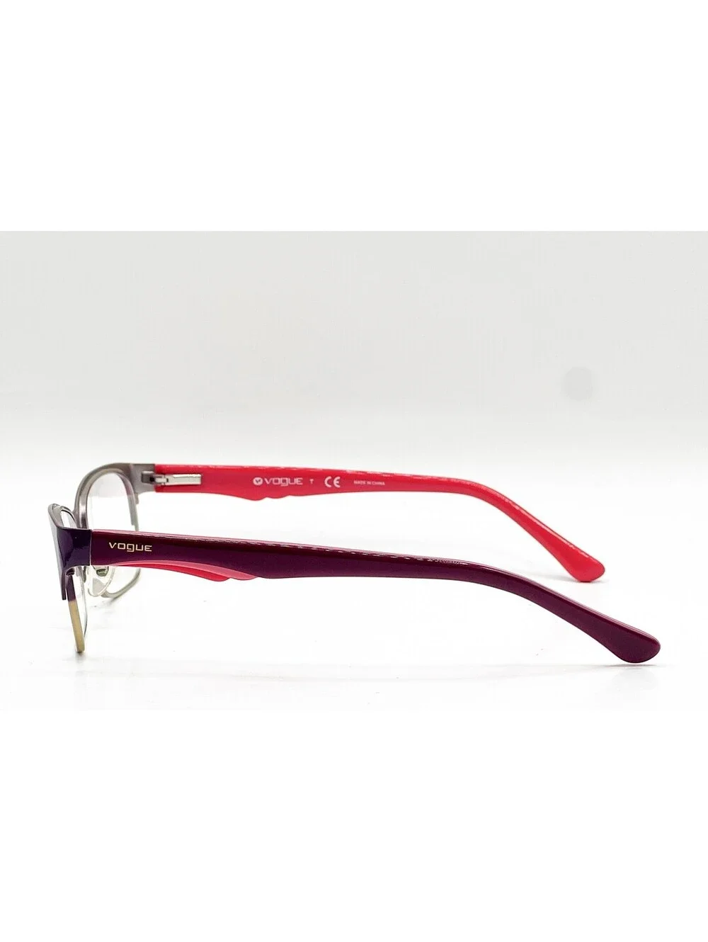 Vogue VO 3918 848 Violet Brushed Pale Gold Authentic Eyeglass Frames 52-17